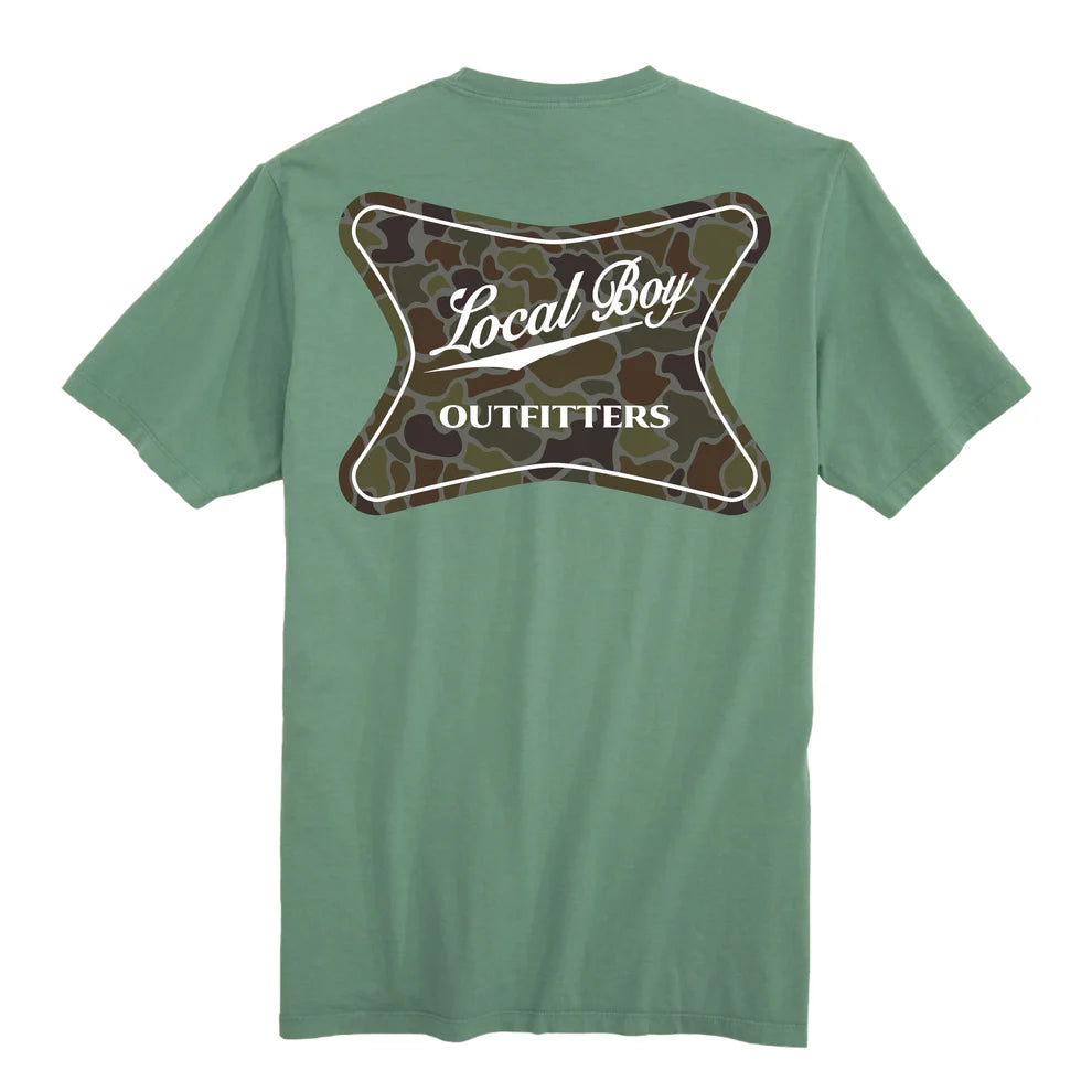 High Badge OD T-Shirt- Light Green