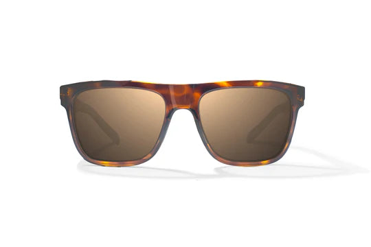 Hopedale Dark Brown Tort Gloss with Copper Glass Lenses
