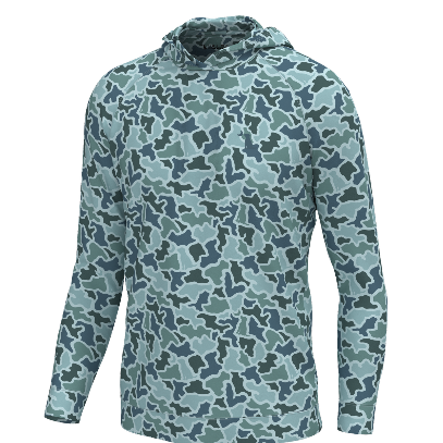 Youth Hemlock Hoodie - Blue Dog & Moon Camo
