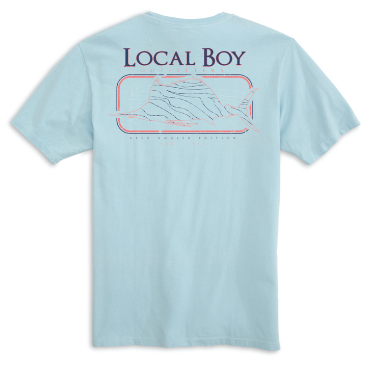 Bill of Sail Short Sleeve Tee- Chambray