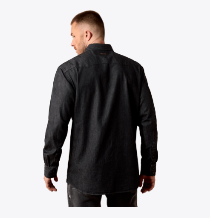 Classic Fit Sawtooth Denim Shirt - Carl