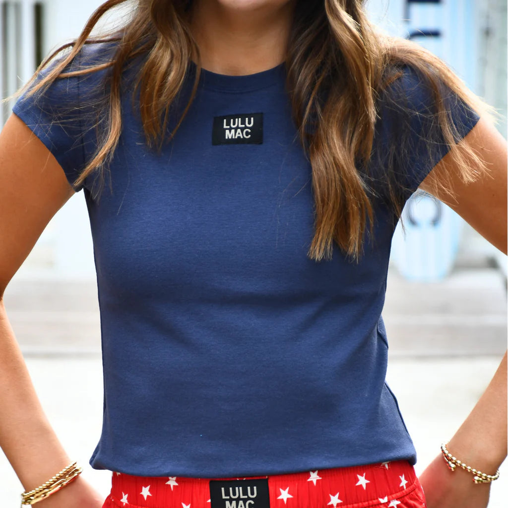 Baby Doll Top - Navy