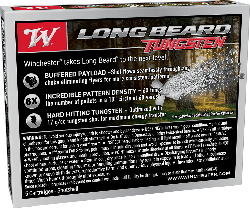 Winchester 20 GA 3" 1 9/16oz 1100FPS #9 Long Beard TSS