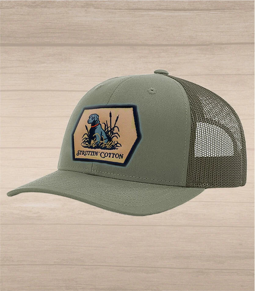 Lab Patch Snap Back Trucker - Loden