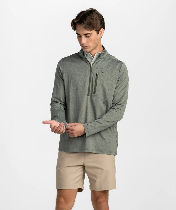 Cart Club Performance Pullover - Thyme