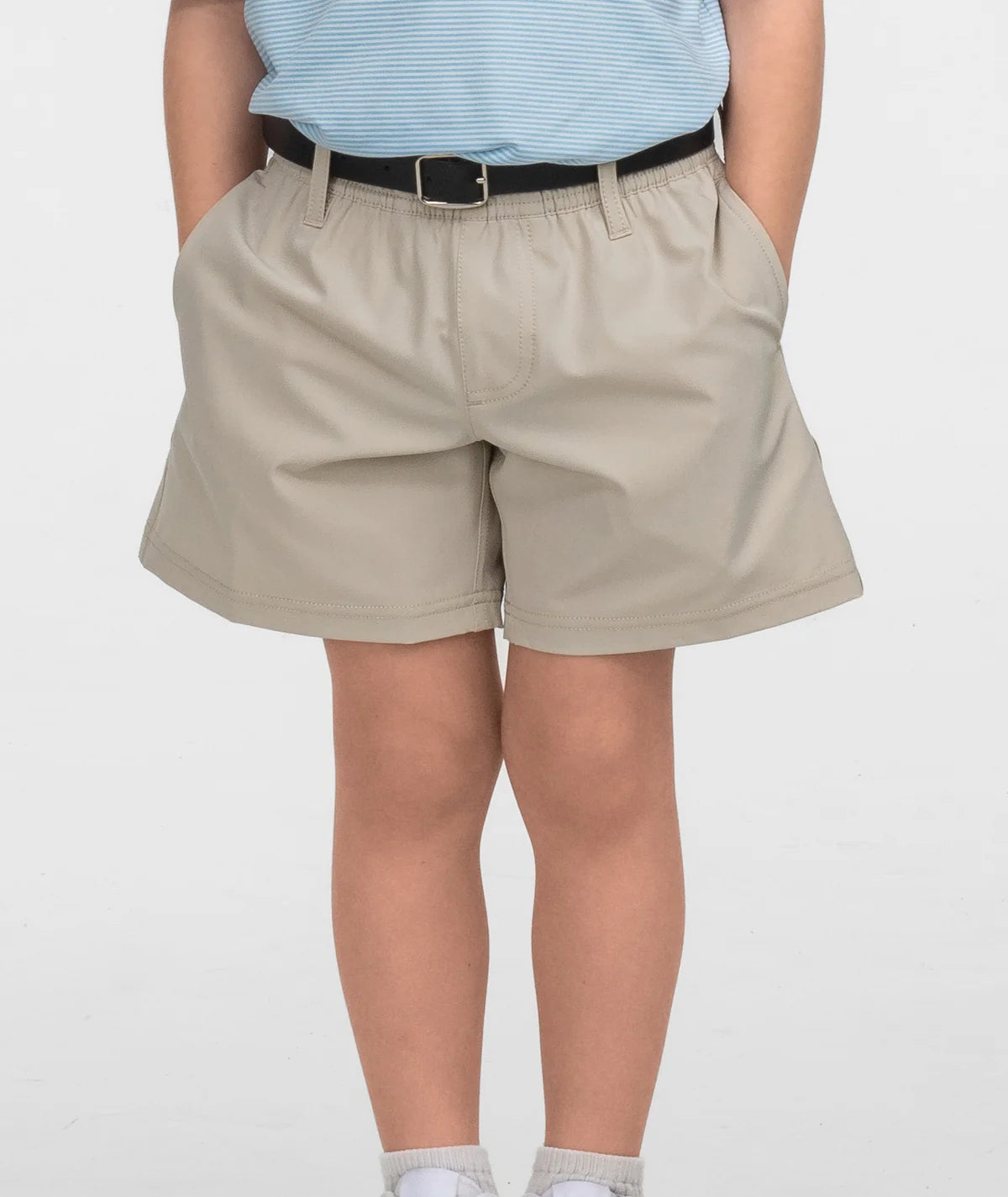 Boys Hybrid Shorts - Pelican