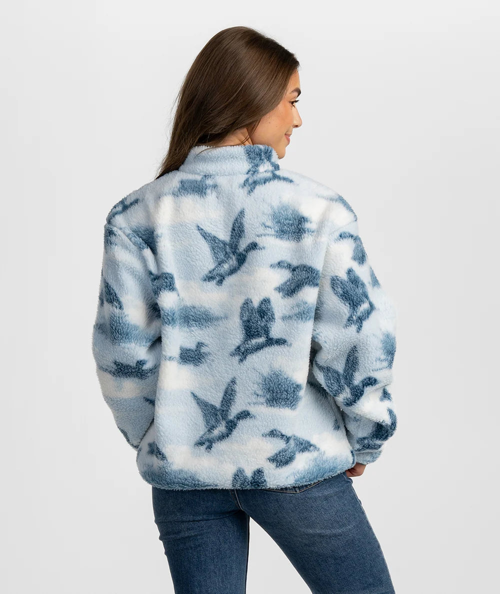 Cozy Cabin Pullover - Skybound