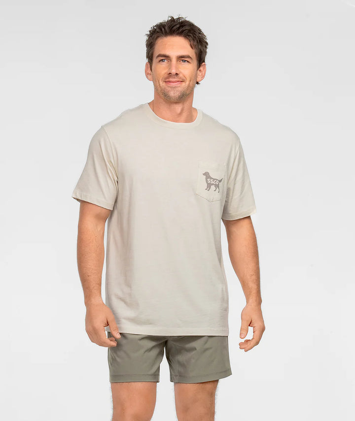 Camo Retriever Tee SS - Moonlight