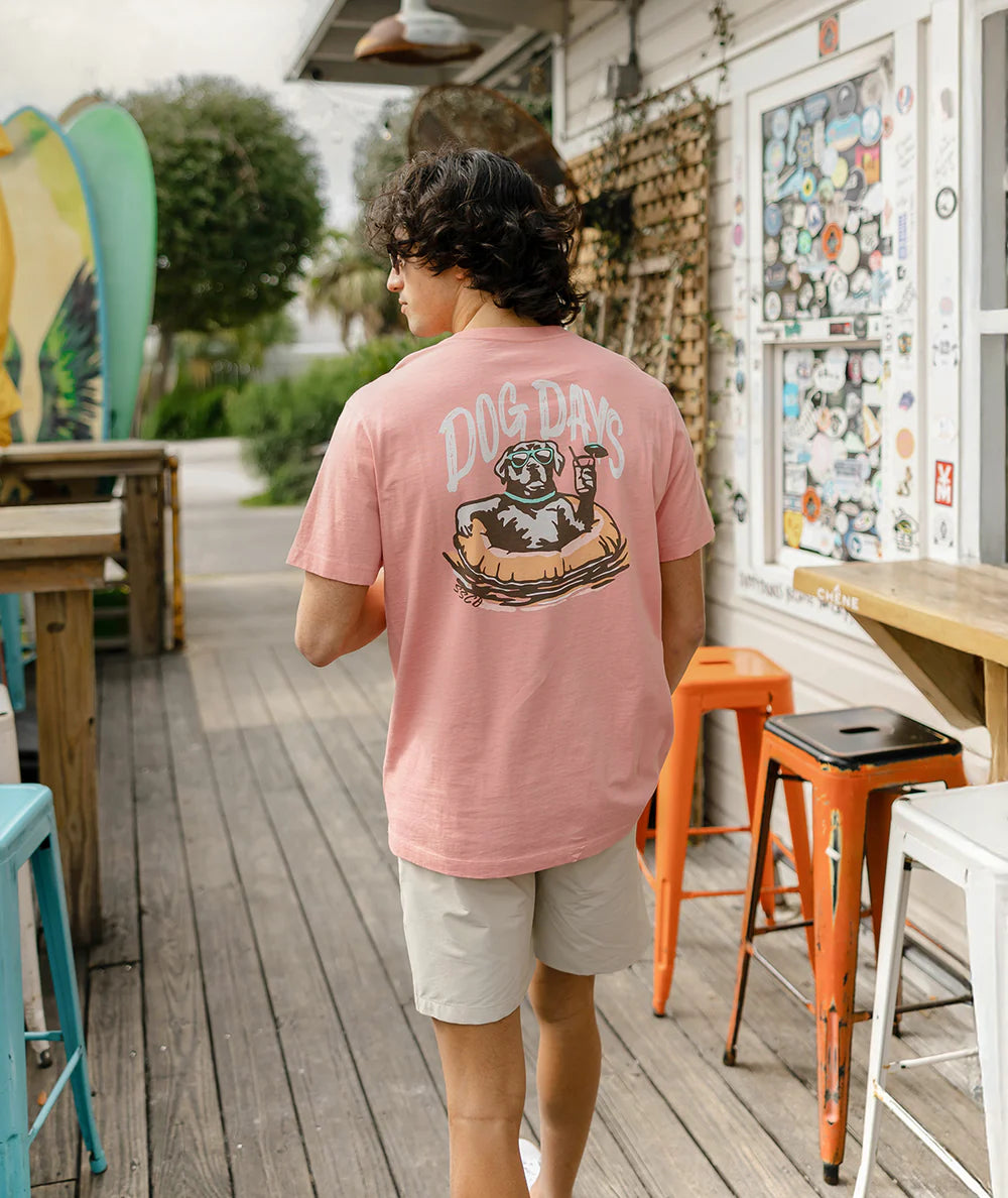 Dog Days Tee SS - Mauveglow