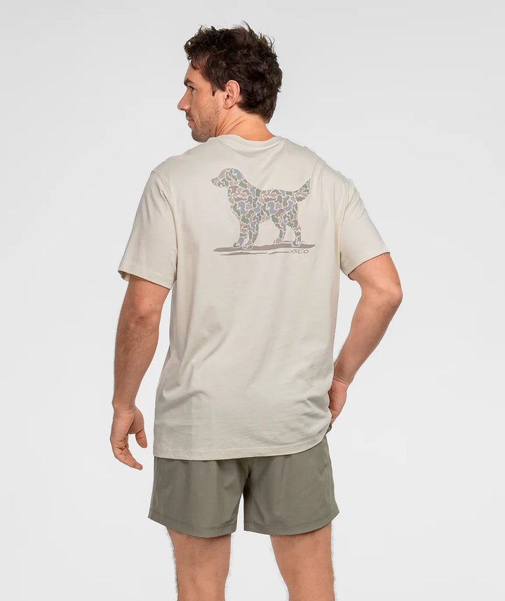 Camo Retriever Tee SS - Moonlight