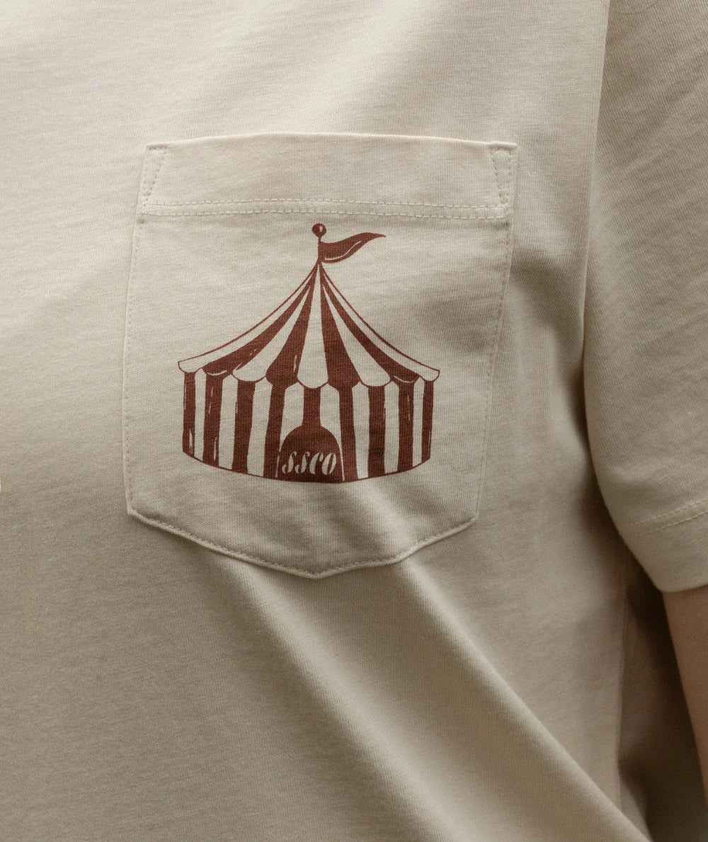 Not My Monkey Tee SS - Moonlight