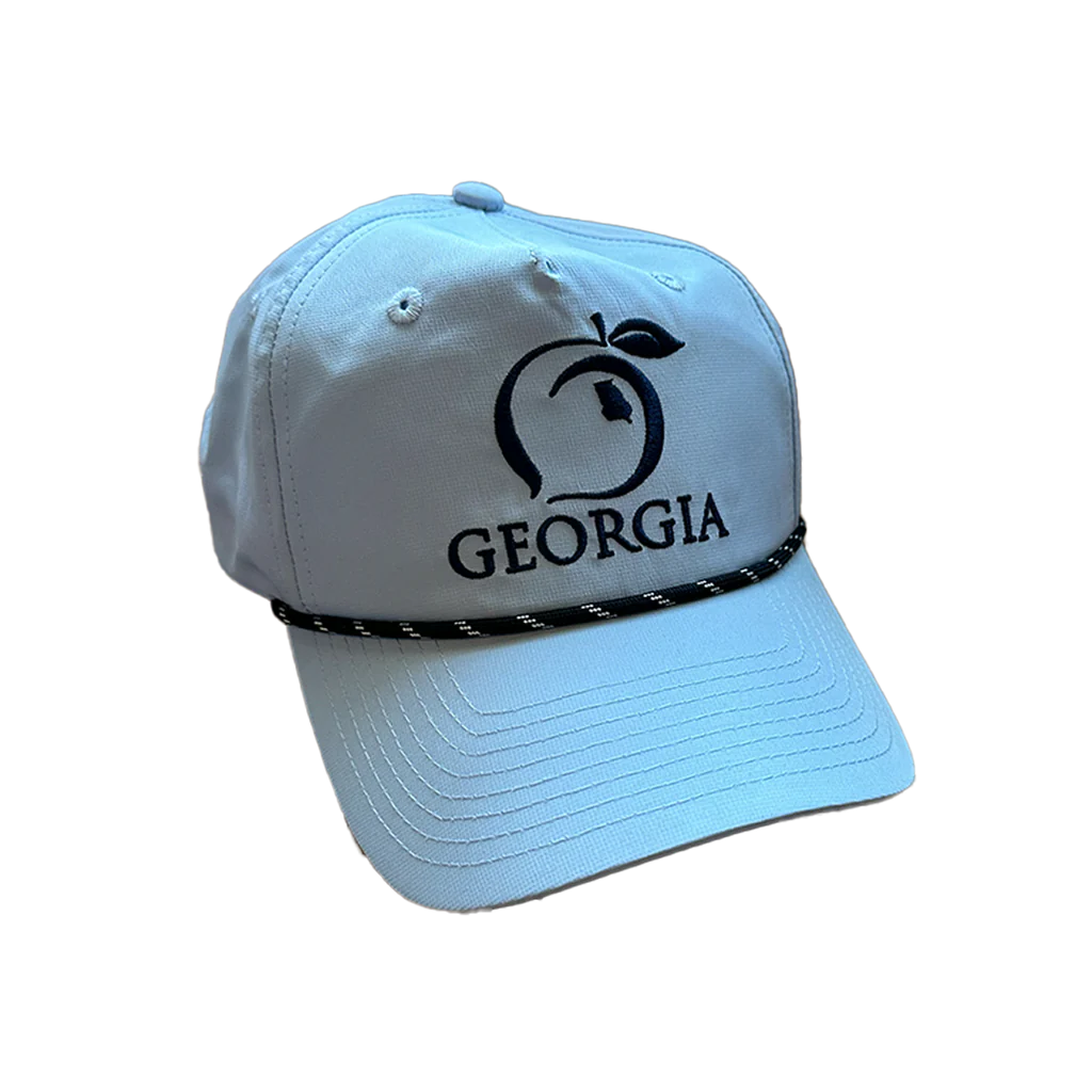 Georgia Peach Performance Hat - Sky Blue