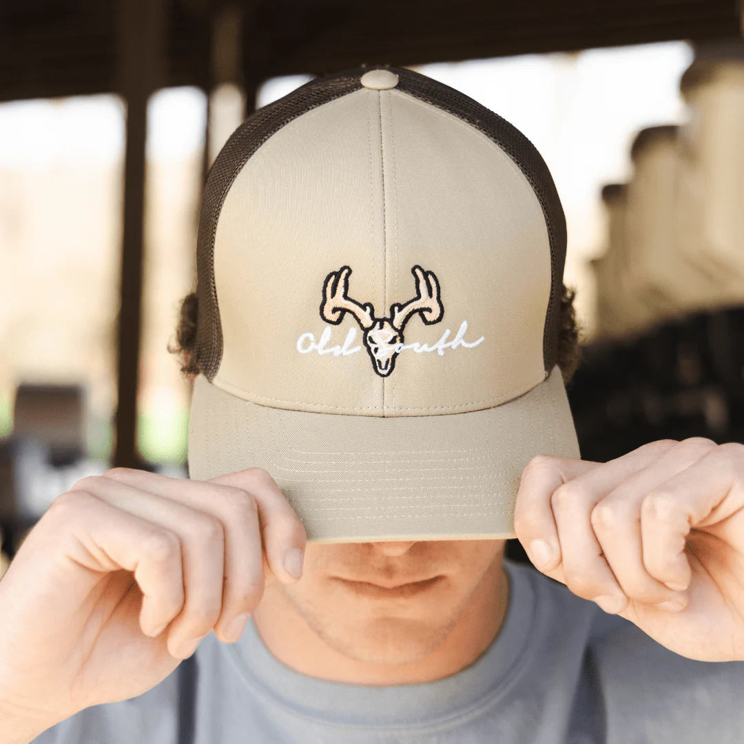 Euro Mount Trucker Hat - Khaki/Brown