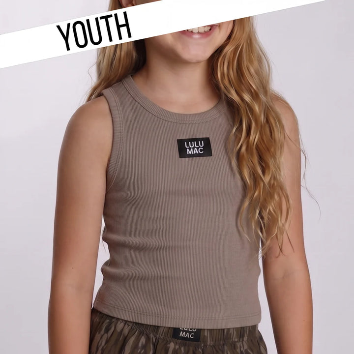 DK TAUPE KIDS SOLID TANK