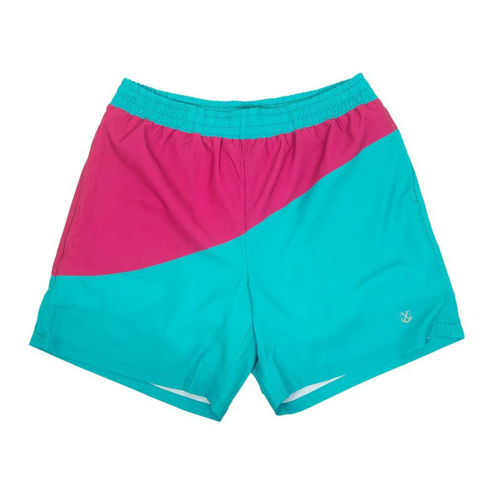 The Swoosh Swim Trunks - Teal