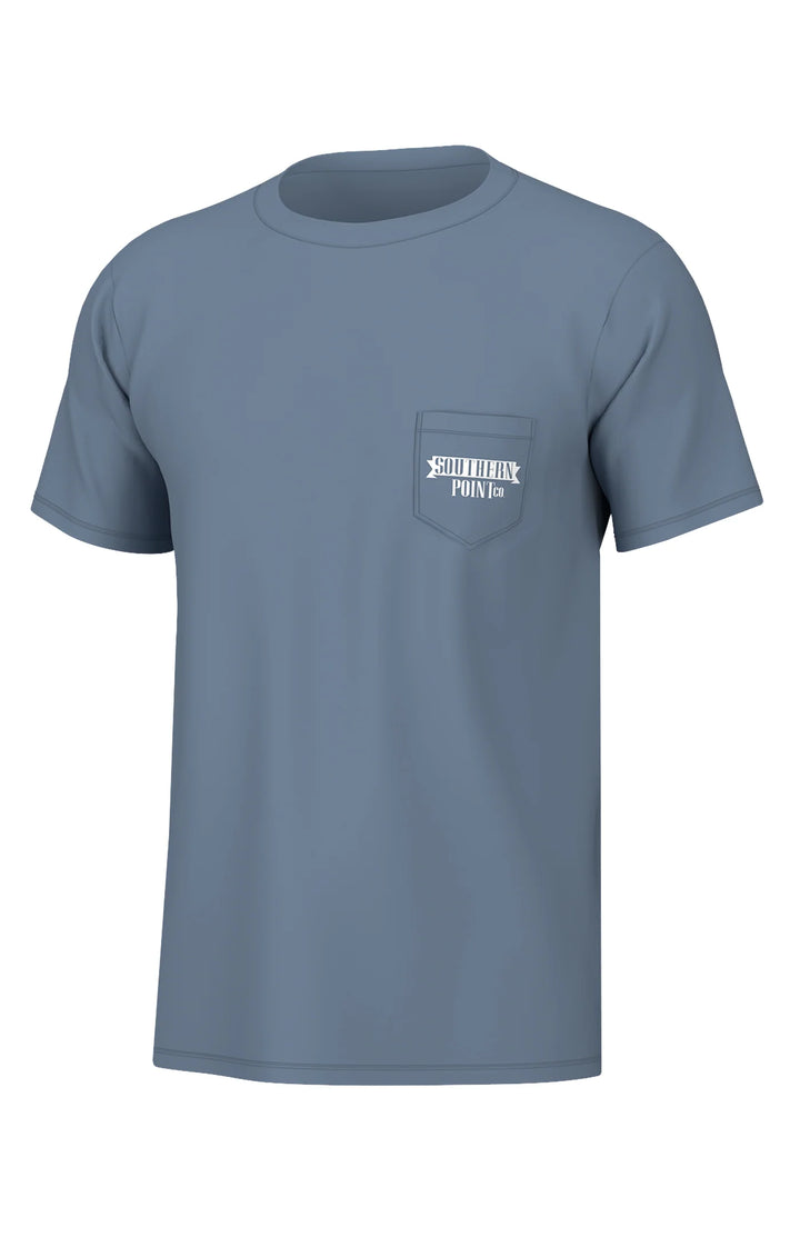 Pelican Pier Tee - Captain Blue