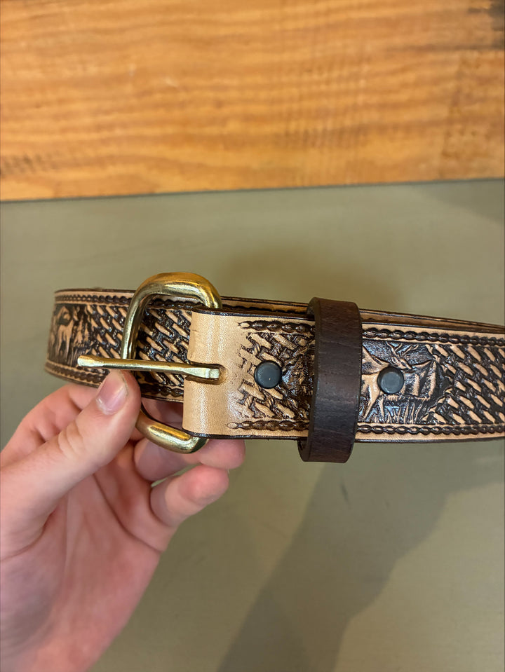 Whitetail 1.5 Deer Embossed