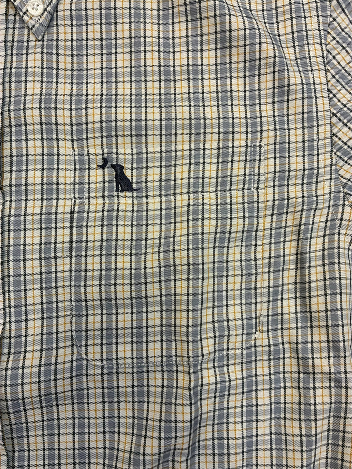 Faulk Dress Shirt - Slate/Rust/Navy