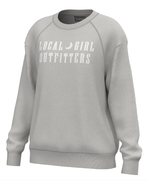 LG Moon Cotton Crewneck - Light Sand