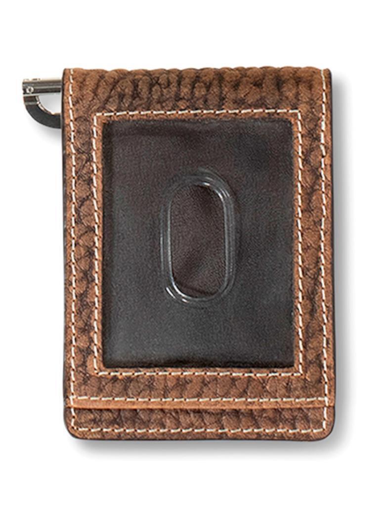 Bullhide Embroidered Logo Money Clip Wallet