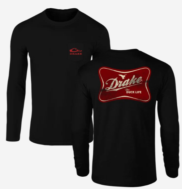 Drake Duck Life LS Tee -Black