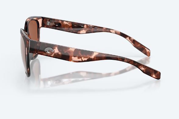 Salina Coral Tortoise Copper Silver Mirror