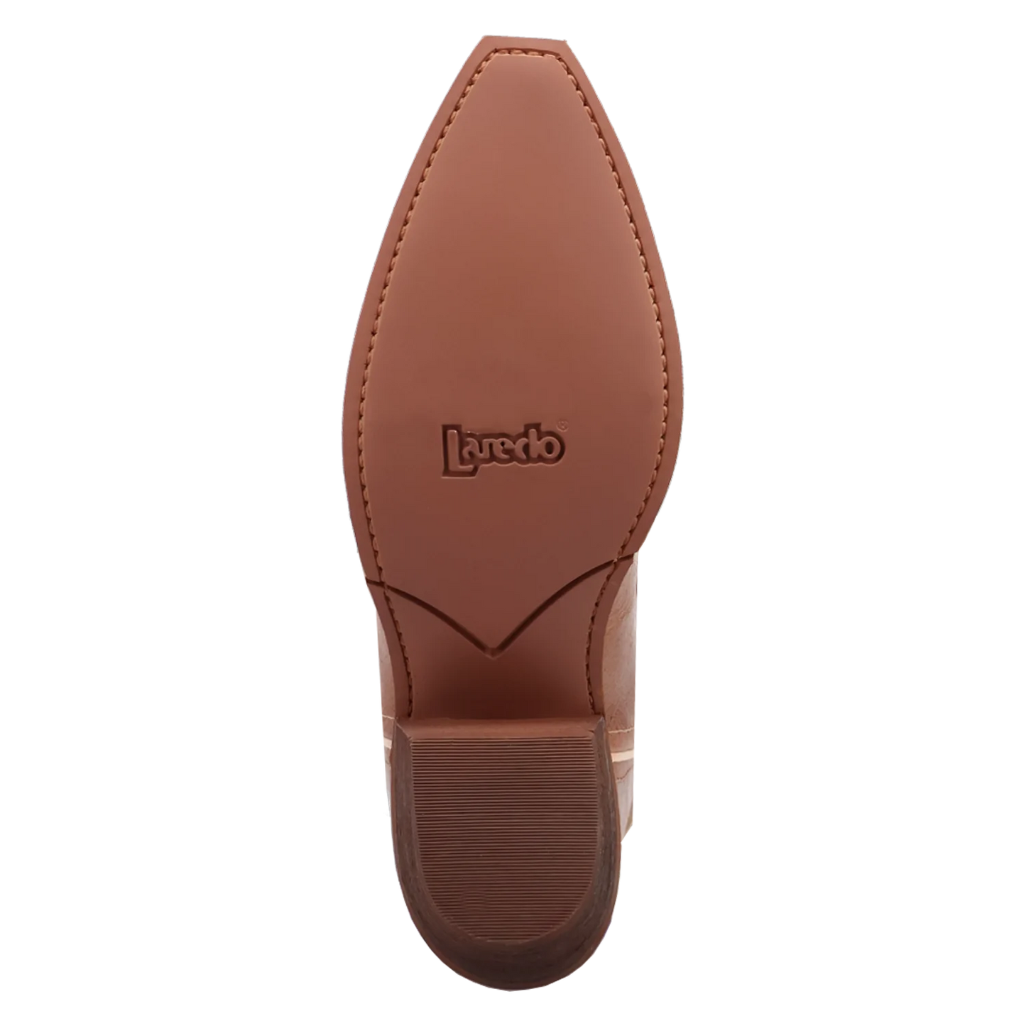 Laredo 12" Brown Wide Calf Serenade Snip Toe