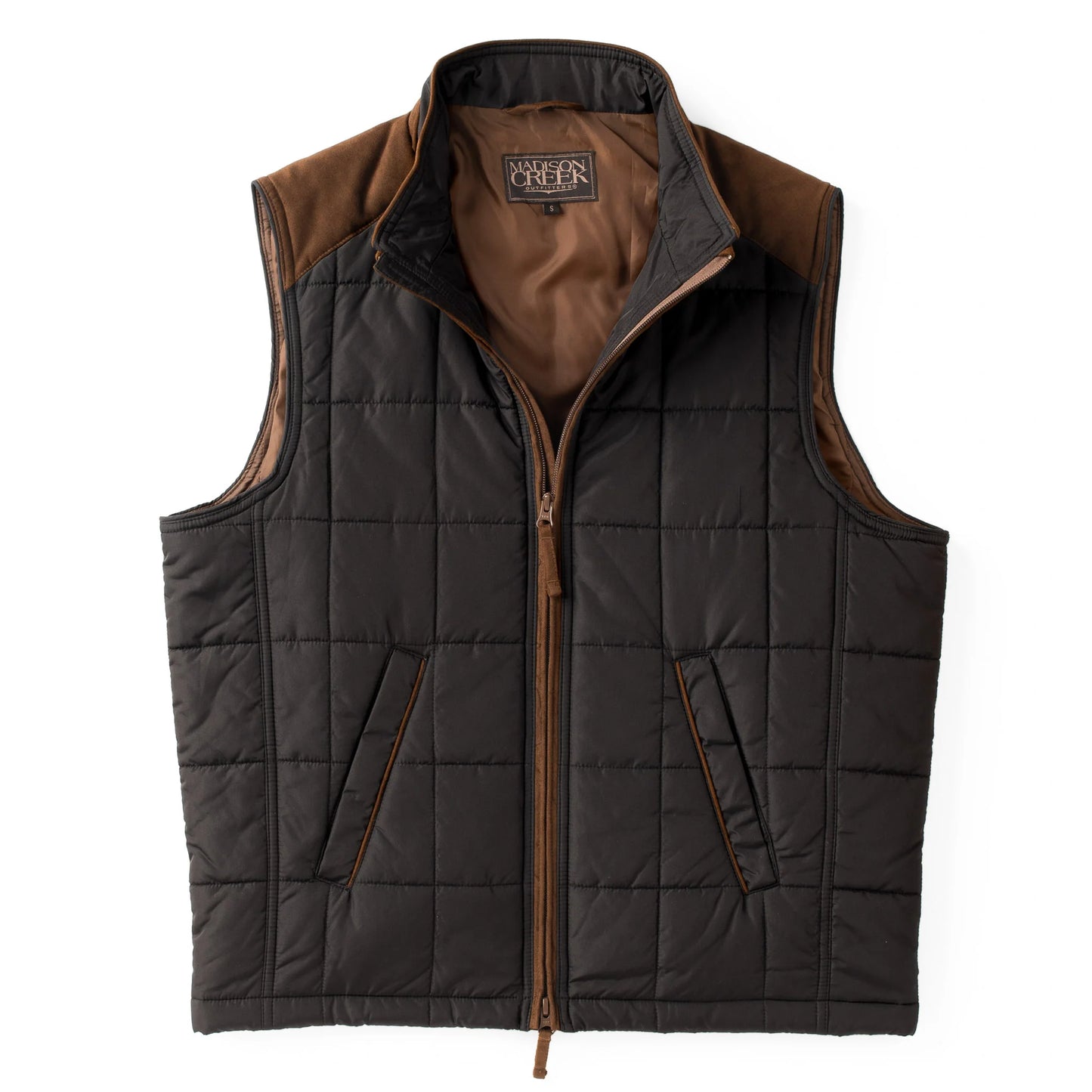 Shelby Lightweight Quilted Vest - Black