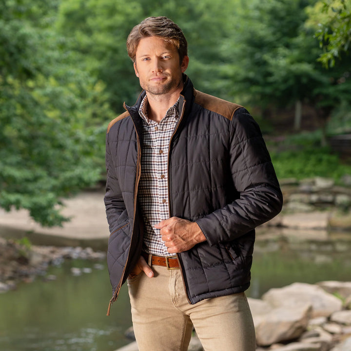 Shelby Lightweight Quilted Jacket - Black