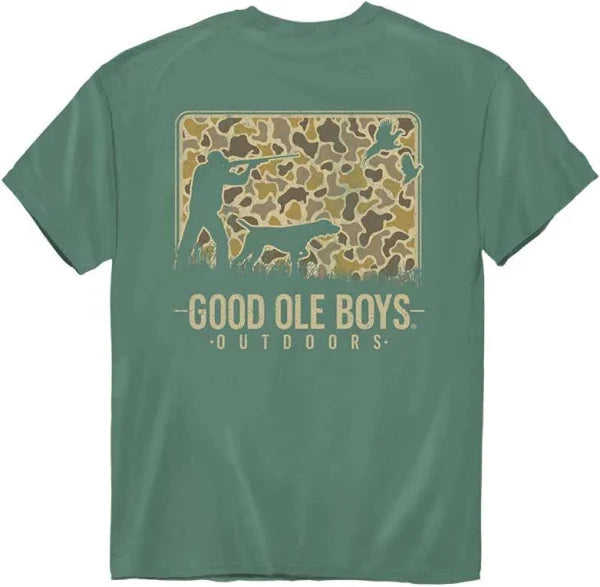 Good Ole Boys Upland Camo Tee - Green