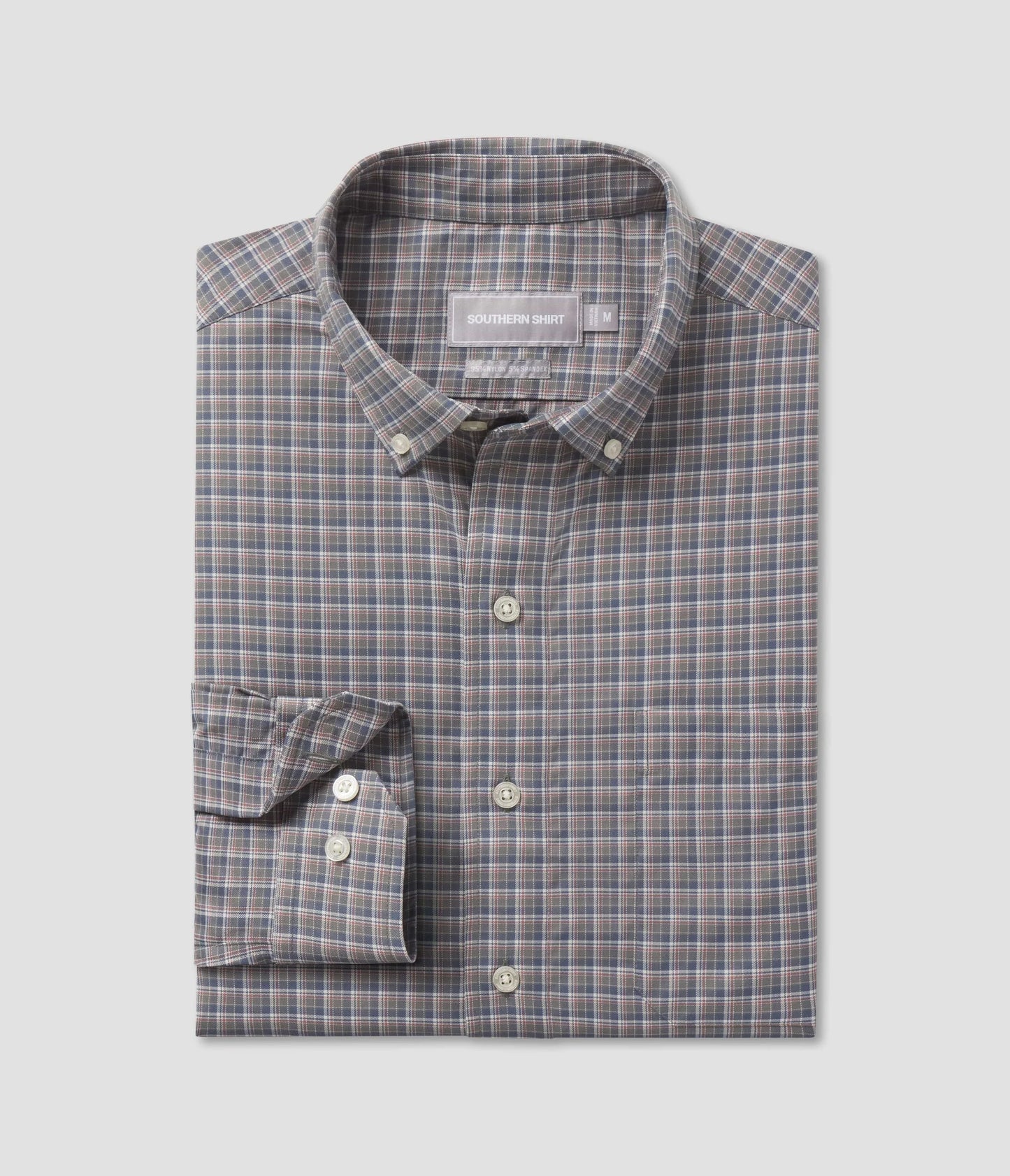 Dawson Plaid LS Button Down - Spruce