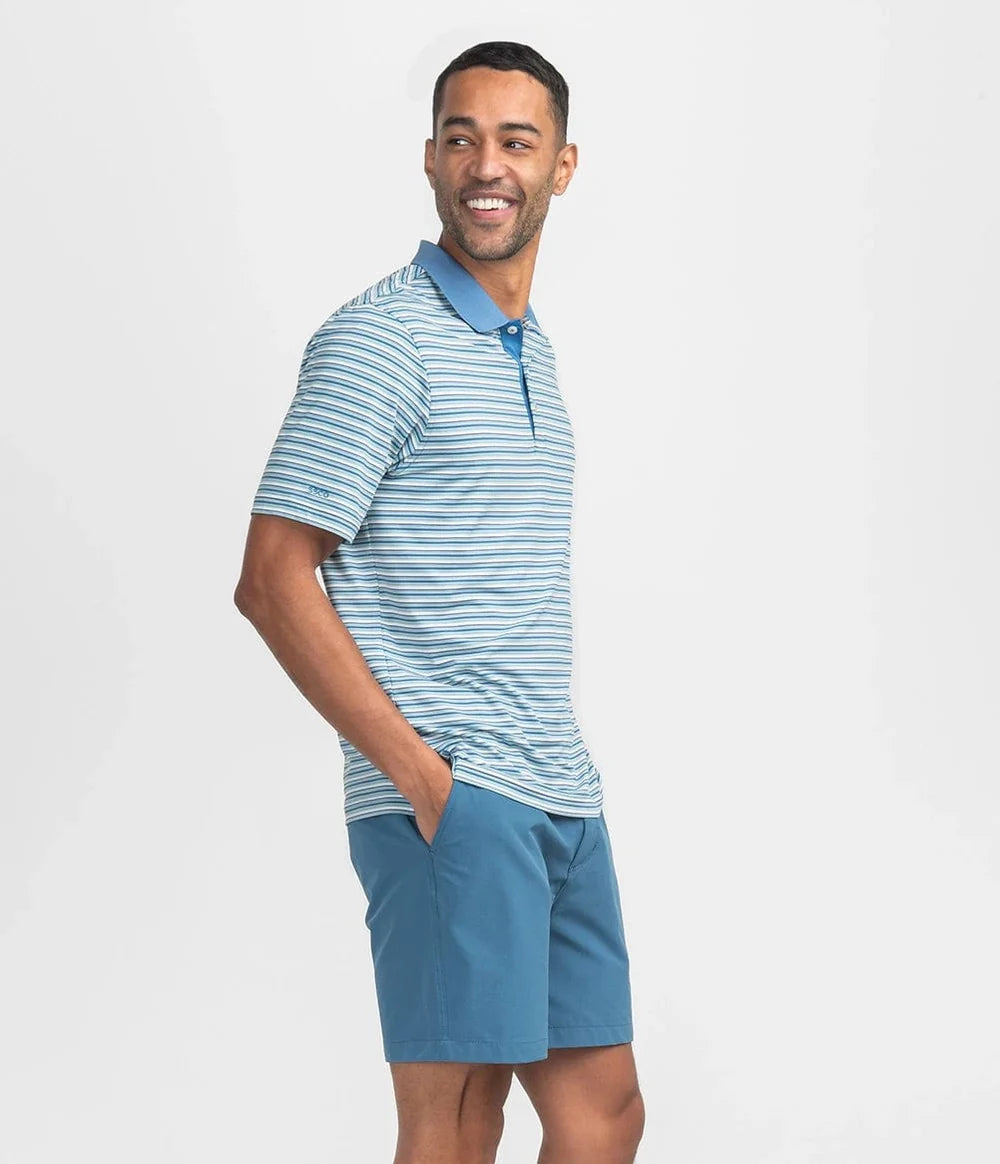 Southern Shirt Tucker Stripe Polo - Seacrest