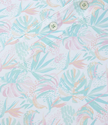 Island Oasis printed polo