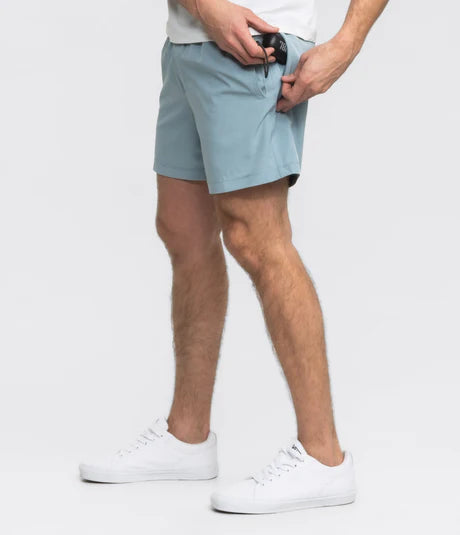 Every Day Hybrid Shorts Stone Blue