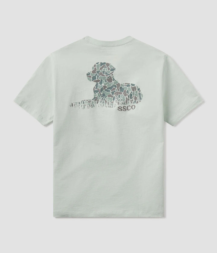Youth Bayou Dog Tee- Cool Mint