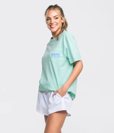 Touch of Spritz Tee - Beach Glass