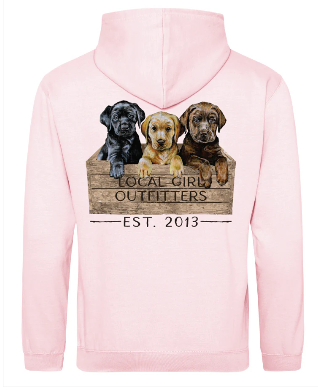 LG Youth Three Pup Night Hoodie