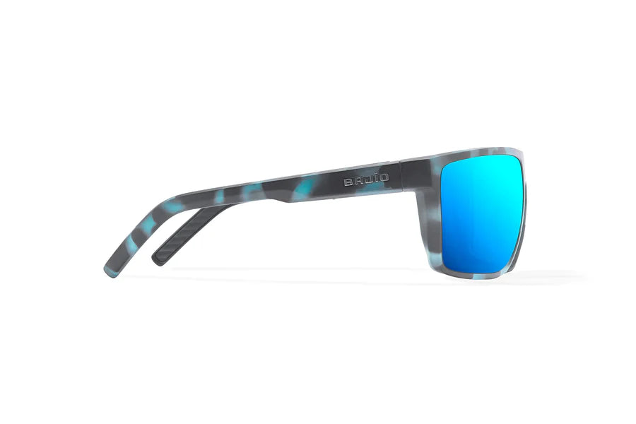 Toads Matte Blue Water with Blue Mirror Glass Lenses