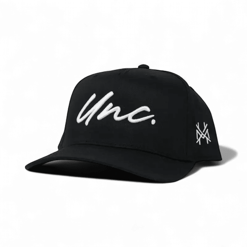 Unc Snapback Hat - Black