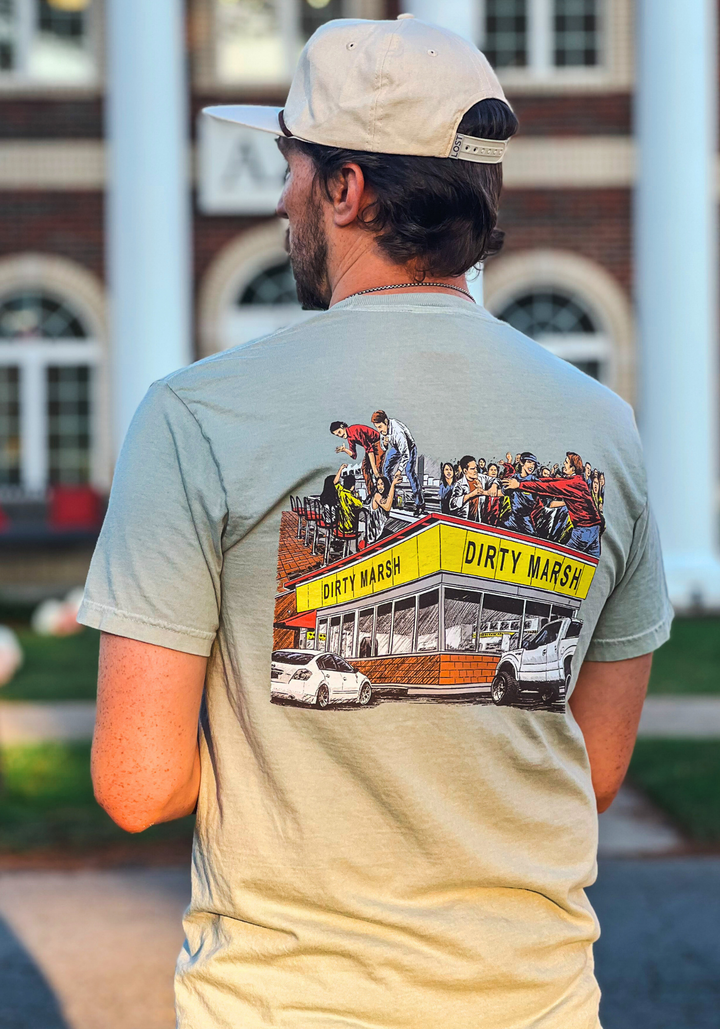 Waffle Home Tee - Bay
