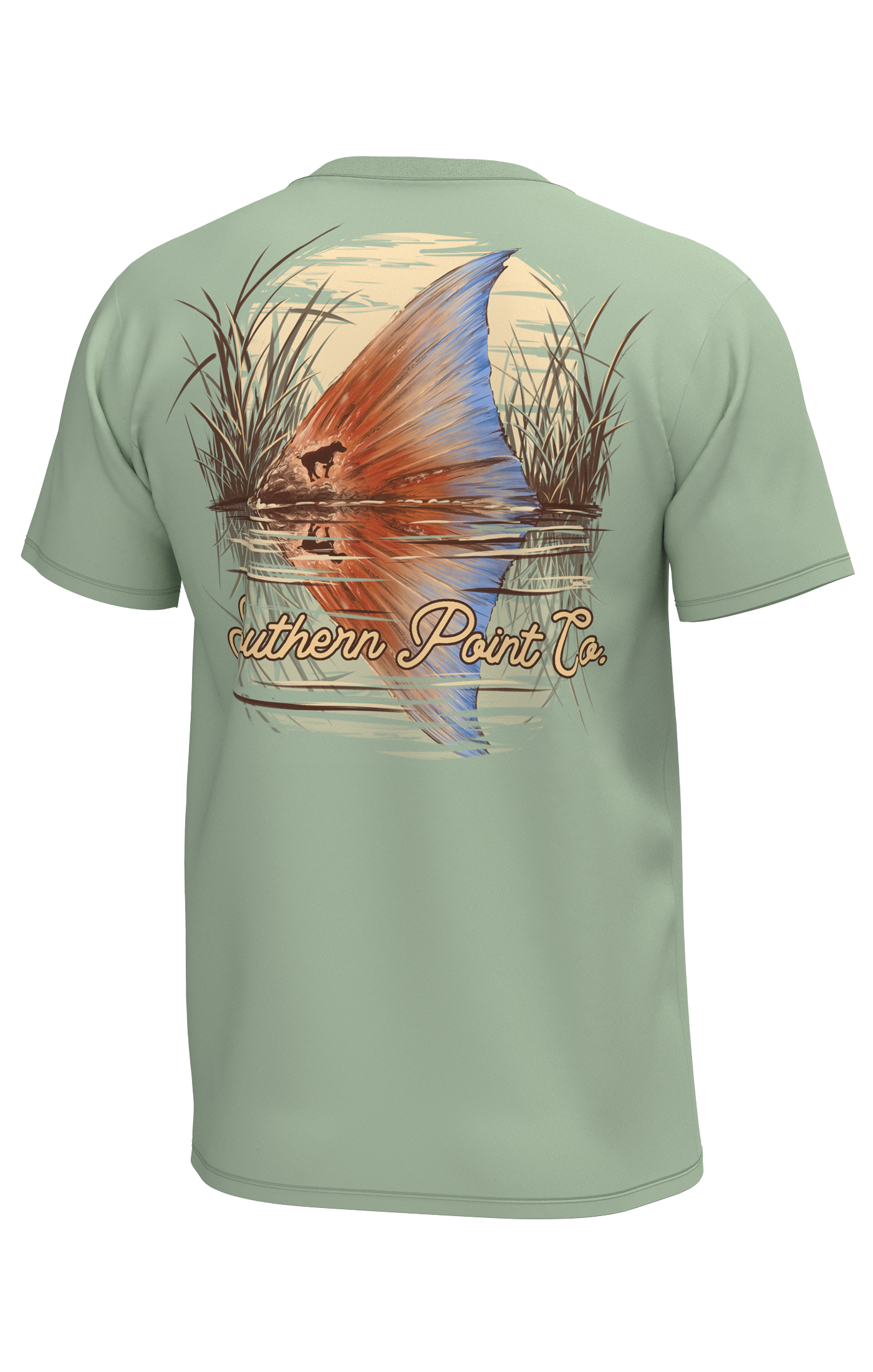 Youth Greyton Redfish - Smoke Green