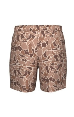 Youth Sun Washed Short - Camo Tan