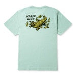 Heritage Gator SS T-Shirt - Agate