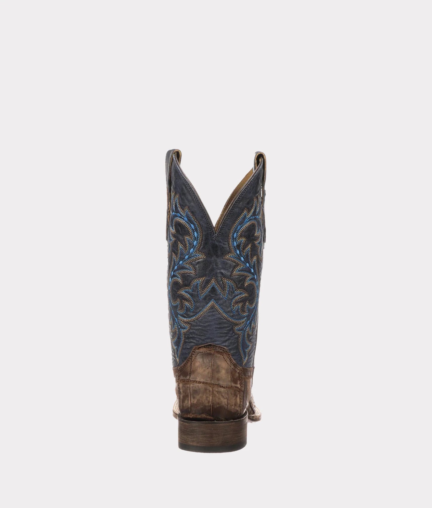Malcolm :: Navy + Brandy Giant Alligator