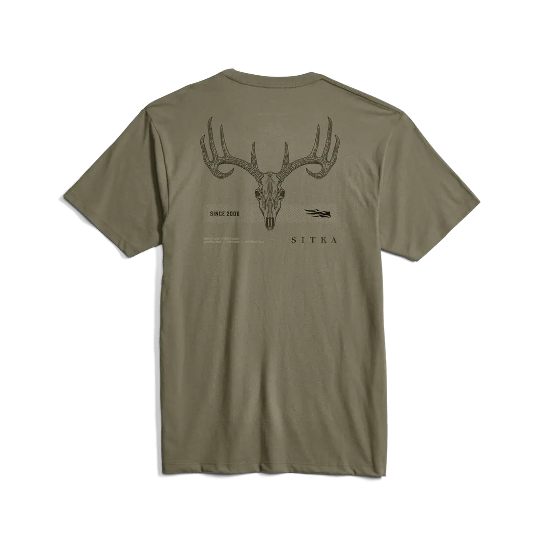 Tech Whitetail Pocket Tee - Dark Green Sage