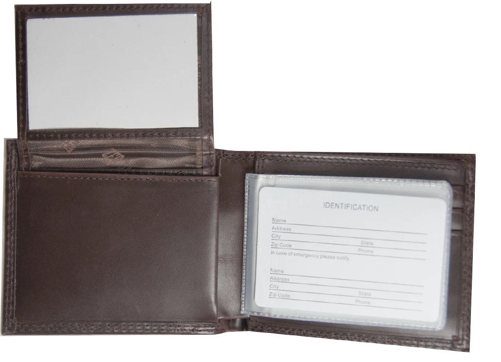 Wrinkle Leather Bifold Wallet - Florida Gators Concho
