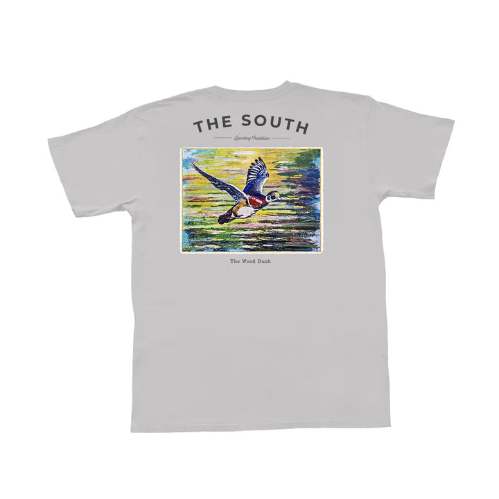 American Co Wood Duck Tee - Oyster