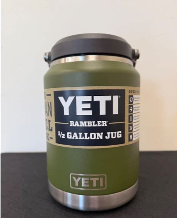 YETI Rambler Half Gallon Jug- Olive