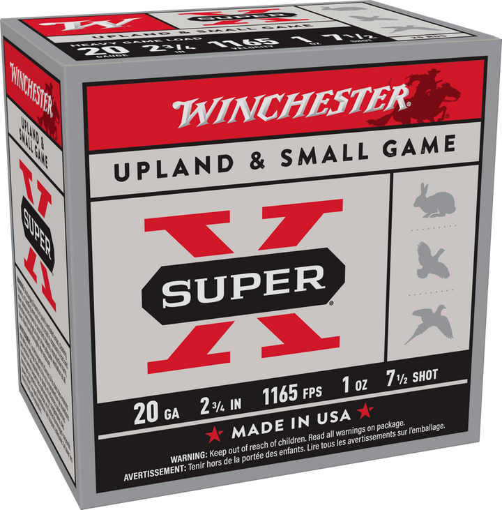 Winchester 20 GA 2-3/4" #7.5 Super-X Turkey 1 OZ