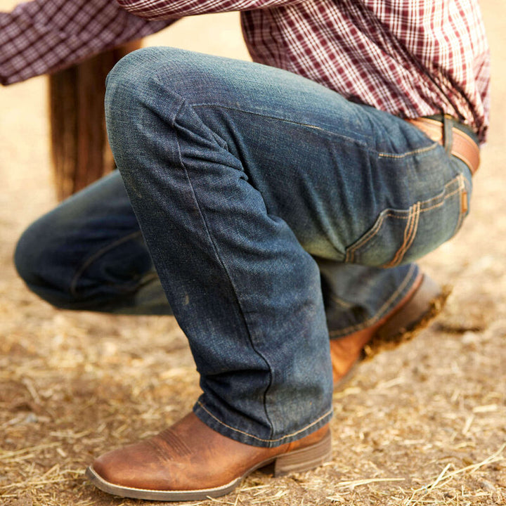 M7 Rocker Stretch Coltrane Straight Leg Jean - Silverton